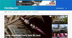 Desktop Screenshot of churnmag.com